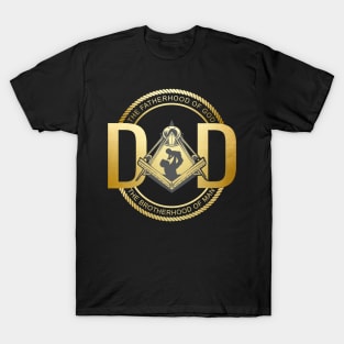 Masonic Dad Freemasonry Father's Day Freemason T-Shirt